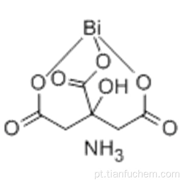 CITRATO DE BISMUTO DE AMÓNIO CAS 31886-41-6